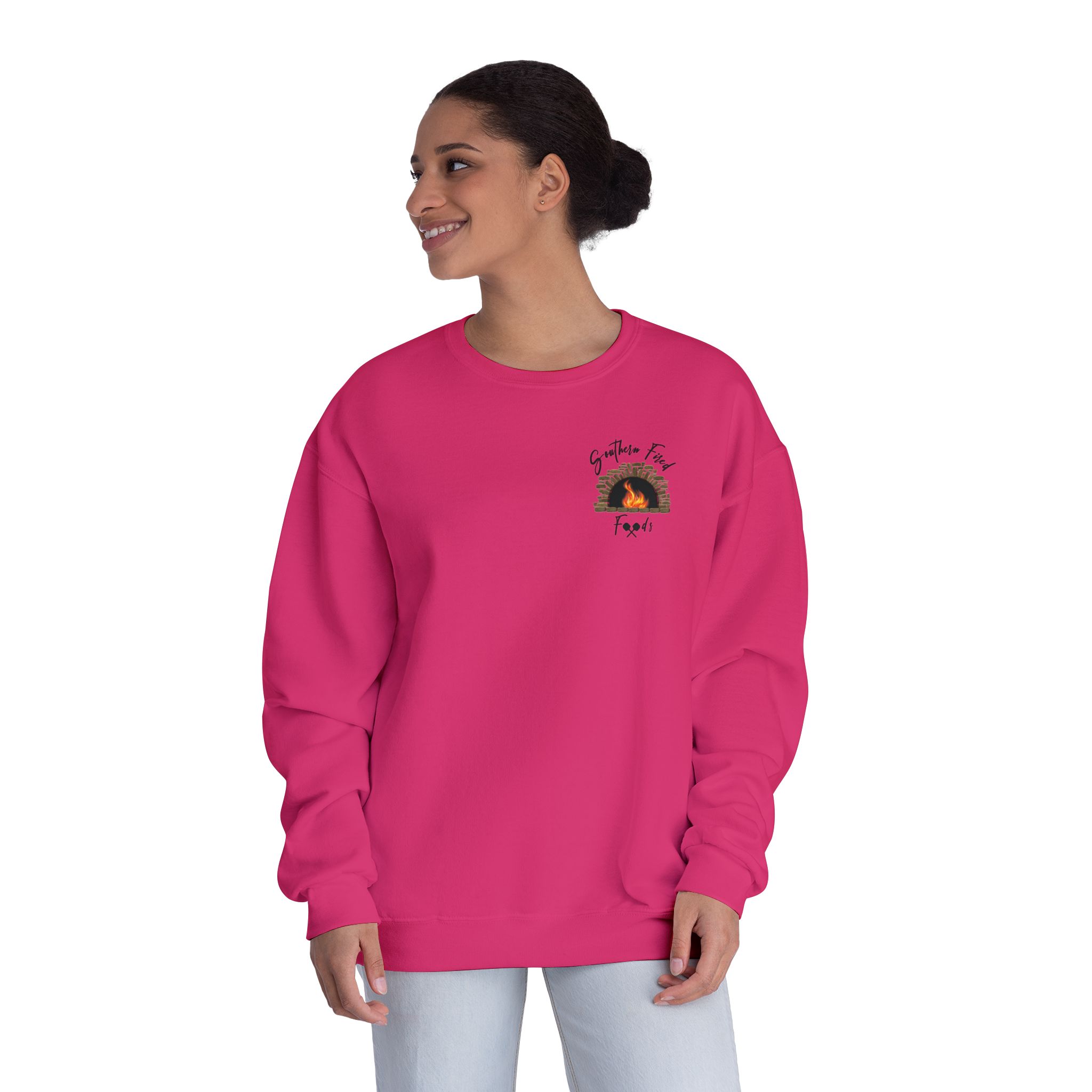 Cozy Fire Pit Enthusiast Crewneck Sweatshirt - Image 44
