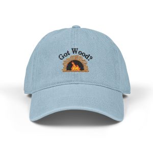 Embroidered Denim Hat - 'Got Wood?' | Casual Gift for Outdoorsy Friends, Fun Accessories, Summer Fashion, Stylish Camp Gear, Burning [...]